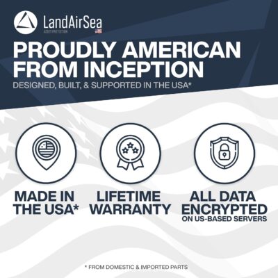 LandAirSea 54 GPS Tracker - Made in the USA from Domestic & Imported Parts. Long Battery, Magnetic, Waterproof, Global Tracking. Subscription Required - Image 6