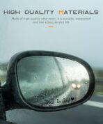 4PCS Car Stickers,Cars Decals,Car Accessories Trust in God Rearview Mirror Sticker,Auto Stickers and Decals,Auto Decals for Women,Trust in God Mirror Decoration,Fits Most Vehicles (Black) - Image 3