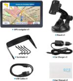 GPS Navigator for Car Truck RV, 7" Touchscreen GPS Navigation System, 2026 Map with Voice Guidance, Speed Alert, Red Light Warning, Custom Truck Routing, Free Lifetime Updates (Blue) - Image 6