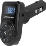 Scosche BTFM3 BTFREQ Universal Bluetooth Hands-Free Car Kit with Digital FM Transmitter and 10-Watt USB Car Charger - Black XL