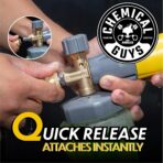 Chemical Guys Big Mouth Max Release Foam Cannon - Foam Cannon for Pressure Washer for Car Wash, Home Cleaning, and Boat Wash with 34 oz Bottle - Image 8