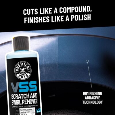 Chemical Guys VSS One-Step Scratch and Swirl Remover - Compound and Polish for Restoring Gloss to Paint, Car Scratch Remover, Works on Cars, Trucks, SUVs, Motorcycles, RVs & More - 16 oz - Image 3