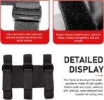 WZP Roll Bar Fire Extinguisher Mount Holder, Adjustable Fire Extinguisher Holder, Jeep Accessories Compatible with Jeep Wrangler 1965-2026 JL JK JKU TJ CJ (Black) - Image 3