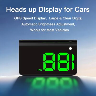 Heads up Display for Cars,Car HUD,Head up Display for Car,Digital GPS HUD Speedometer,USB Cable Plug and Play,Automatic Brightness Adjustment,Large Font Display - Image 3