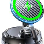 ANDERY Only for iPhone Magsafe Car Mount Charger [15W Wireless Faster Charging, 78+LBS Strongest Suction, 2400gf Strongest Magnetic] 360° Adjustable Car Phone Holder for iPHone 17-12 Pro Max Plus Air