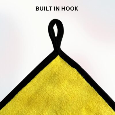 The Pro Stuff® Car Detailing Microfiber Towels - 600 GSM Thick Plush Auto Towels | Super Soft Dual-Sided for Cleaning, Washing, Buffing | Tagless, Scratch-Free, Lint Free Cloth (16"x16") (3) - Image 8