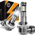 Auxbeam 881 Fog Lights 6500K White, 12000LM 600% Brighter, 889 898 886 896 894 Lights, Enhanced Visibility for Fog & Off-Road, Plug and Play, Pack of 2