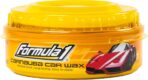Formula 1 Carnauba Car Wax Paste - High-Gloss Shine - Polish for Car Detailing to Shine & Protect – Remove Haze and Paint Swirls w/ Micropolishing Agents – Car Cleaning Supplies (8 oz)
