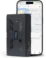 REWIRE SECURITY 104-Pro 4G Magnetic GPS Tracker for Vehicle | Easy Mount | Fits with Car, Truck, Van & Motorbike | Portable Live Tracking | Up to 2 Month Battery Life | Low Cost Subscription Plans