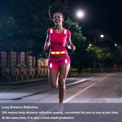 40 PCS Reflective Stickers, High Visibility Reflective Tape, Waterproof Safety Reflective Tape for Car Trailer Truck Bike Motorcycle, 1.18 x 3.15 Inch - Image 7