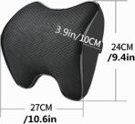 Car Neck Support Pillow,Car Neck Pillow for Relieving Neck Fatigue 100% Soft Memory Foam,Ergonomic Design - Image 4