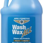 Wet or Waterless Car Wash Wax 128 Fl. oz, UV Protection. Cleans, Protects, and Shines. Aircraft Quality Just Spray On and Wipe Dry Anywhere, Anytime, Home, Office, School, Garage, Parking Lots.