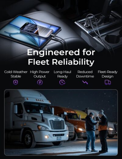 LISEN Car Charger USB C, 69W Cigarette Lighter USB Charger Adapter, Car Accessories Gifts for Men, Mini USBC Cars Fast Charging Adapter USBC Type C 12V Plug Outlet, for iPhone 17 Pro Max 16 15 14 13 - Image 4