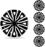 15 inch Wheel Covers for Iron Rim, 15" Hubcap Set of 4, Plastic Cap Rim Covers Wheel Replacement Plastic Hubcaps Automotive Accessories (15inch-Sword-4PCS-Cover, 15 Inch) - Image 7