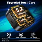 4-in-1 Wireless CarPlay Screen Mirroring Adapter for Apple CarPlay/Android Auto, 2026 Upgraded AirPlay MirrorLink Adapter, CarPlay Dongle Convert Wired to Wireless, Type C Extension, Plug & Play - Image 5