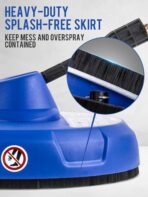 MEKOH 14” Electric Pressure Washer Surface Cleaner Attachment, 2500 PSI Universal Power Washer Accessories for Driveway Sidewalk Deck Patio Concrete Cleaning, 1/4" Quick-Connect, Dual Rotary Nozzles - Image 7