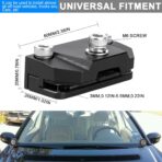 2PCS Universal Hood Light Mounting Brackets Ditch Light Brackets Adjustable Aluminum Alloy Pillar Hood Led Work Light pods Mount Bracket for Truck SUV Cars, No Drilling - Image 2