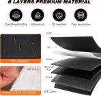 KEYOOG Car Cover Waterproof All Weather Fit for 2006-2024 MERC-edes Benz ML/GLE Series, 600D Oxford Cloth Heavy Duty, Sun Hail Protector Seal Skin Outdoor Car Covers with Door Zipper/Cotton Lining - Image 2