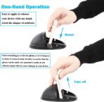 Car Cell Phone Holder Dashboard Phone Mount - Anti-Slip Silicone Pad Phone Stand Compatible with iPhone, Samsung, Android Smartphones - Image 3