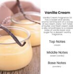 HoogaLife Car Air Freshener Diffuser 2 Pack Hanging Air Freshener Diffuser - Vanilla Cream Fragrance Oil Air D iffuser for Car, 45+ days Long Lasting Fragrance Made in USA C ar Air Fresheners (V54) - Image 3