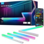 Govee RGBIC LED Strip Lights 32.8ft with Covers, Smart Lights Work with Alexa and Google Assistant, LED Diffuser Channel with LED Lights for Bedroom, Skirting Lines, Studio, Cabinet