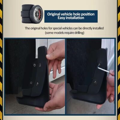 Car Mud Flaps for Porsche Macan 2014-2025 Custom Fit Splash Guards Fender Flares Front Rear Mud Guards Protects Vehicle from Dirt Rocks & Snow - Image 6