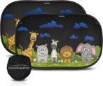 Car Window Shade for Baby with Certified UV-Protection 2 Pack - 20"x12"