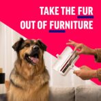 ChomChom Roller & Rake – Reusable Pet Hair Removal Roller with Rake Attachment for Cat & Dog Fur on Furniture, Couch, Carpet, Car, Rugs, Bedding & More– Portable, Eco-Friendly - Image 6