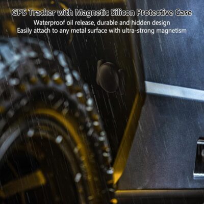 GPS Tracker for Vehicles,Hidden GPS Car Tracker with Magnetic Case,Work with Google Find My(Android Only),Real-time Global Coverage Car Locator for Truck,No Subscription&Monthly Fee/No SIM Card - Image 5