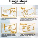 2 Pack Custom Boat Registration Numbers & Name Decal - Personalized Vinyl Boat Stickers - UV/Fade Resistant, Marine Lettering for Hulls & Windshields, Auto, Car, Window, Business, Glass, Truck - Image 6