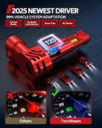 Torchbeam H11 Bulbs Kit,45000 LM, 800% Superior Brighter H11/H8/H9 Fog Bulbs, [Build-in Canbus Decoder] 6500K Cool White Light with Fan, Plug and Play, Pack of 2 - Image 5