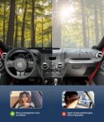 BIBLOZ Dash Cover 2011 2012 2013 2014 2015 2016 2017 for Jeep Wrangler JK JKU Unlimited Sport Sahara Rubincon Accessories Black Flannel Dashboard Cover Mat Car Dashboard UV Sun Protection - Image 3