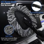 10PCS Car Detailing Cleaning Kit Interior Cleaner, Car Detailing Brushes, Car Duster, Car Cleaning Gel, Microfiber Cleaning Cloth, Car Accessories Essentials Supplies Tools for Auto,Truck, Interior - Image 3