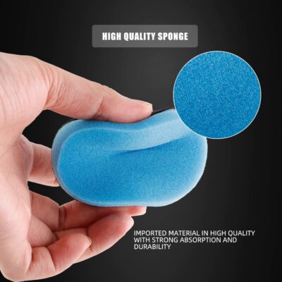 Car Foam Drill Polishing Pad Kit, 44Pcs 1inch 2inch 3inch Detail Polishing Buffing Pad Mix Size Car Detailing Kit with 5/8-11 Thread Backing pad & Adapters for Buffer Polisher Polishing, Buffing - Image 6