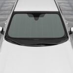 Motor Trend Gray Accordion Folding Car Windshield Sun Shade - Blackout Sun Visor for Car Windshield - Foldable Jumbo Sunshade and Front Window Truck Sun Screen for UV Sun Protection - 66 x 27 - Image 3