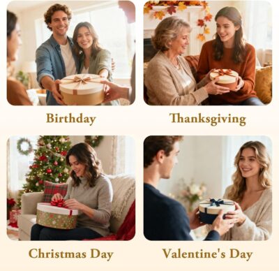 C Classy Car Air Freshener Hanging 2 Pack, Mahogany Teakwood Essential Oil Diffuser for Cars, Cute Glass Bottle Car Accessories for Women & Men Gift, Long-Lasting Fragrance, Made in USA - Image 8