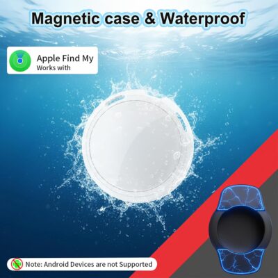 Mini GPS Tracker for Car Work with Apple Find My (iOS Only) Real Time Global Coverage Locator Tracking Devices for Vehicles Hidden Magnetic Case for Kids Dogs Cats Truck No Subscription No Monthly Fee - Image 6