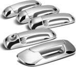 Tailgate + Door Handle Cover (Chrome) For 2002- 2008 Dodge Ram 4DR
