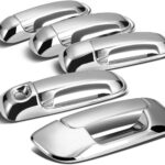 Tailgate + Door Handle Cover (Chrome) For 2002- 2008 Dodge Ram 4DR
