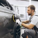 Buffer Polisher, 1600W 6"/7" Rotary Car Polisher with 7-Speed(1600-3500 RPM), Car Buffers and Polishers Kit for Cars, Boats, Floors, Furniture - Image 7