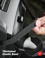 JOYTUTUS Center Console Cover for SUV Sedan, Thick Arm Rest Pad with Storage Bag Leather Middle Console Protector, ‎12.6" x 7.8" x 2.16" - Image 8