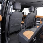 Seat Back Protector + Large Capacity Pocket Storage Organizer,Preventing The Impact of Children Stepping on The Seat Backrest (Style A-Black) - Image 9