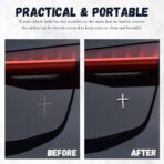 2PCS Individual Jesus Cross for Car Decal Emblem,3D Metal Christian Car Decals Badges for and Cars Decorations,Universal & Self-Adhesive Cross Cars Decal for Most Trucks,SUVs (Silver+Silver) - Image 6