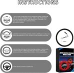 Heated Steering Wheel Cover,15" 12V Steering Wheel Warmer Heated Steering Wheel Protector Cover for Winter Universal,Suitable for Standard Size Cars, Trucks, Vans, SUV1 - Image 2