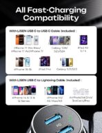 AINOPE 67.5W Super Mini Cigarette Lighter Adapter Car Charger USB C Fast Charging, All Metal PD&QC Type C Car Charger Adapter Outlet Plug Socket for iPhone 17 16 Pro Max 15 14 13 Air, Samsung S26 S25 - Image 6
