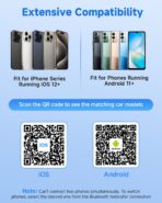 FAHREN 2026 Upgraded Android Auto & CarPlay Wireless Adapter Apple iPhone, One Click Multi Device Switching, Ultra-Fast 5.8GHz WiFi, Bluetooth 6, Plug & Play USB-A/C for 2016+ Car Models - Image 9