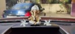 Ganesha Idol Ganesh for Car Dashboard Statue Ganpati Vinayaka Vinayagar Figurine Diwali Gifts Home Decor Luck, Success for Small Murti Puja Lord Gift Office Desk Room 3.5 Inches - Image 8