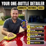 Scratch Remover – Car Scratch Repair & Swirl Remover for Vehicles – Deep Scratch Repair Compound & Polishing Solution – Car Paint Repair Kit for Clear Coat & Paint Restoration – 8 oz with Towel - Image 2