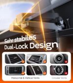 TORRAS Ultra-Durable Phone Holders for Your Car【96+LBS Strongest Suction】 Car Phone Holder Mount, Safety Certs Cell Phone Car Mount Truck for Dashboard Windshield Vent for iPhone 17 16 15 14 Pro Max - Image 8