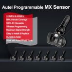 Autel MaxiTPMS TS508WF Kit TPMS Programming Tool, with 8pcs MX Sensors, 2026 Tire Sensor Programmer, TPMS Relearn/Reset, Activate/Read/Copy Sensors, Upgrade of TS508K/TS508/TS408/TS501/TS601 - Image 4
